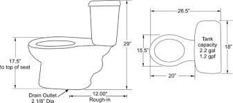 Mexican Toilet Elongated Comfort Height