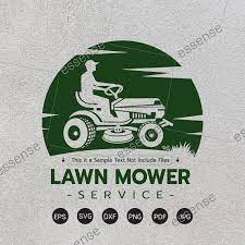Svg Landscaping Svg Lawn Mower Logo