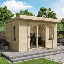 Billyoh Outpost Insulated Building 8ft X 8ft 2 5x2 5m