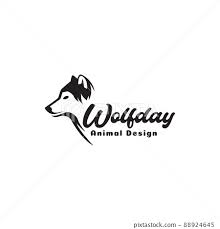 Wolf Or Siberian Husky Logo Design