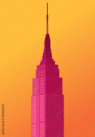 Empire State Building Vector New York