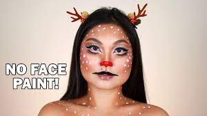 rudolph reindeer makeup tutorial no