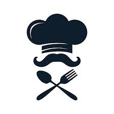 Ilration Chef Hat Mustache With