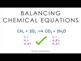 Balancing Chemical Equations Gcse