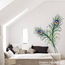 Peacock Feathers Wall Decal Qulaity
