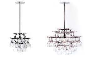 Wine Glass Chandelier