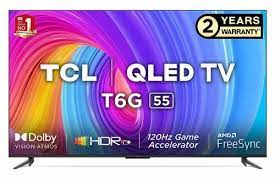 Wall Mount Tcl T6g Qled Tv 55 Inch