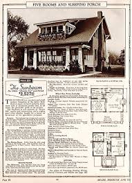Sears Sunbeam 1925 Five Rooms And Open