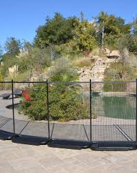 No Holes Pool Fence System With Gate
