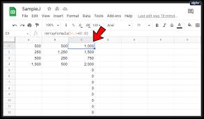 Entire Columns In Google Sheets
