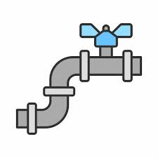 Bathroom Bib Tap Pipe Pipeline