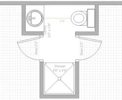 Jack And Jill Bathroom Layout