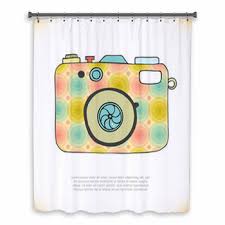 Hipster Shower Curtains Bath Mats