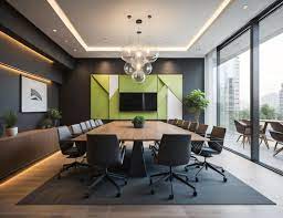 Premium Ai Image Meeting Room Design