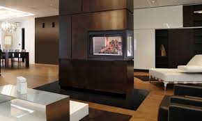 Double Sided Fireplace Modus Fireplaces