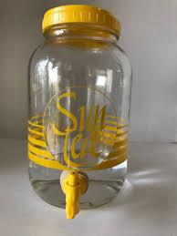 Vintage 1970s Sun Tea Jar With A Spigot