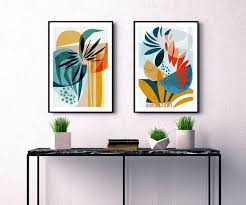 Prints Modern Abstract Nature