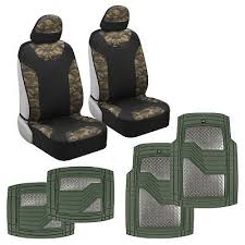 Neoprene Front Seat Covers Camo With