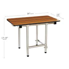 Wall Mount Bathroom Shower Seat Bench
