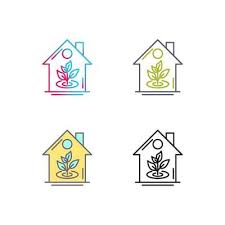 Home Garden Icon Vector Art Icons And