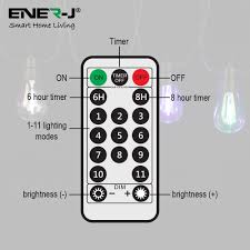Solar Powered Rgb Ww Led Festoon Lights
