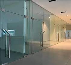 Frameless Glass Partitions For Office