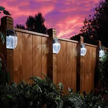 Solar Fence Lights Buy 2 Sets Save 5