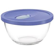 Buy Treo Glass Mixing Bowl With Blue