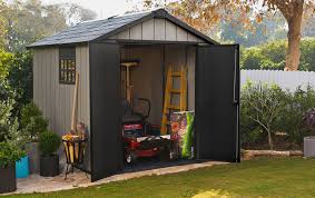 Oakland Grey Large Storage Shed 7 5x9