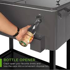 Wheeled Chest Cooler With Bottle Opener