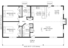 House Plan 51658 Ranch Style With