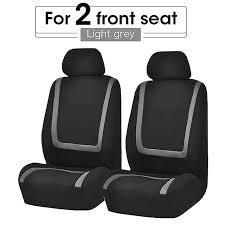 Car Seat Covers Full Set On Red Front