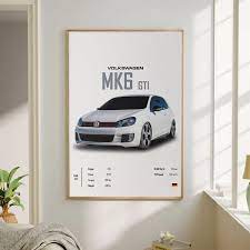 Golf Gti Wall Art