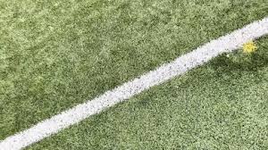 Synthetic Grass Football Pitch With