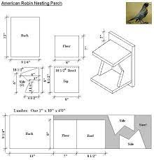 Robin Bird House Plans Bird House