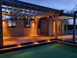 Pergola Lights Deck Lighting Garden