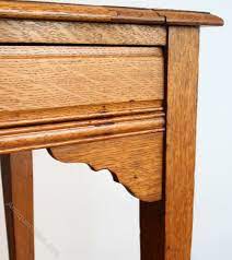 Small Arts Crafts Oak Desk Antiques