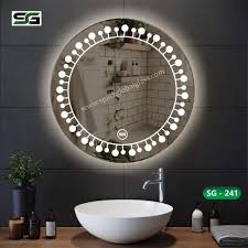 Round Led Light Mirror Wall Mounted