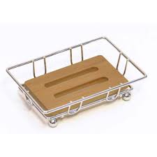 Bath Metal Wire Soap Dish Cup