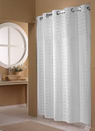 Basketweave Hookless Shower Curtain