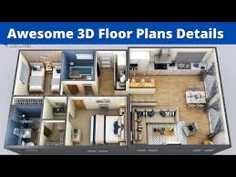 3 Bedroom House Plans 3d 3d Plans