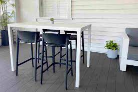 Outdoor Bar Table 4 Vondom Bar Chairs