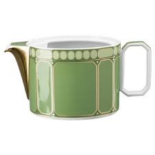 Signum Teapot Porcelain Large Green