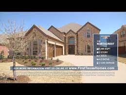 First Texas Homes The Northcrest