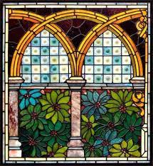 Victorian American Stained Glass Window