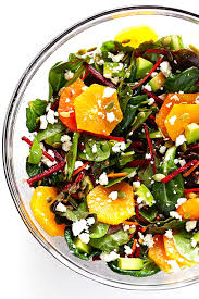 Green Salad With Oranges Beets