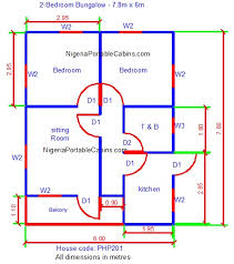 Bungalow Floor Plans Nigeria House