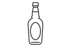 Beer Symbol Bottle Icon Bar