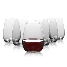 15 50 Oz Stemless Wine Glasses Set