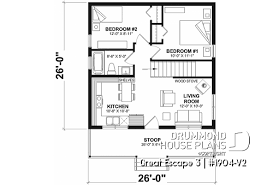 House Plans W Great Front Or Rear View